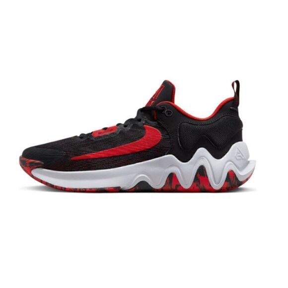 Nike Other - Nike Men's Basketball Three Quarters Tall, Black University Red Wolf Grey, 7.5